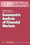 Image de Econometric Analysis of Financial Markets