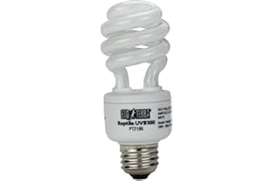 EXO TERRA Exoterra Bombilla Bajo Consumo UVB 100 Compacto Repti, 13 W (5.0)