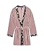 Produktbild Intimissimi Damen Kimono aus gestreiftem Samt Winter Bouquet
