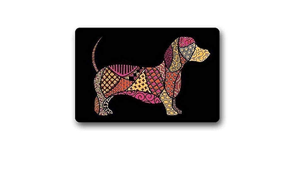 dachshund shaped doormat