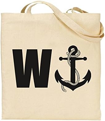 W'Anker - British Humour - Anchor - Wanchor - TOTE - Bag - Handbag - Shopping - Novelty Gift by TeeDemon®