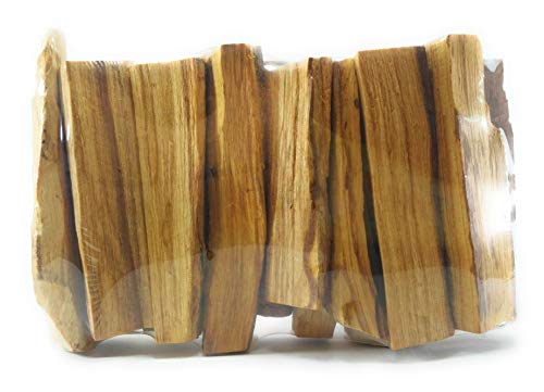 Palo Santo de PERÚ - Madera Sagrada 100% Natural y Sostenible. Equilibra y Limpia Las energías. Corte Artesanal. Peso: 250 g.