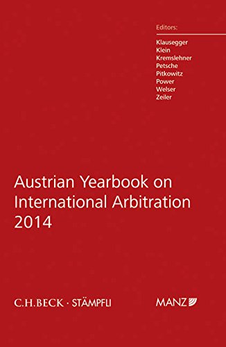 Preisvergleich Produktbild Austrian Yearbook on International Arbitration 2014