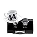 Produktbild Star Wars - Espresso Tassen 2er Set - Tie Fighter - stabil verpackt im Geschenkkarton!