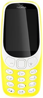 Nokia 3310 UK-SIM Free Feature Phone Glossy Yellow