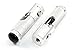 Aridox(TM) CNC Universal Motorcycle Bike Folding Footrests Foot Rests Pegs Rear Pedals Set Silver C20
