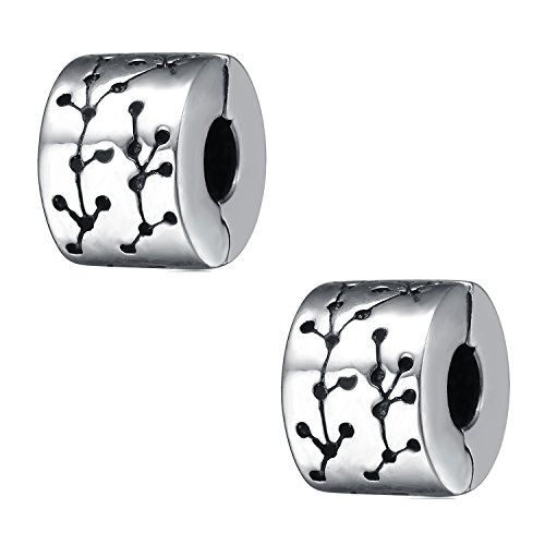 Soukiss Clip Stopper Charms   Plata de ley (925/1000)  plata de ley      