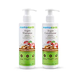 Mamaearth Argan Shampoo - 250 ml + Argan Conditioner - 250ml