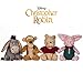 Produktbild Christopher Robin klein 7-Zoll / 18cm Stofftier Kollektion Eeyore, Tigger, Pooh und Ferkel (4 Stück)