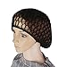 Soft Rayon Crochet Snood Hair Net Hairnet Black