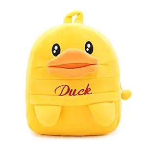 Kiddiewink Cute Kids Soft Velvet Animal Cartoon School Backpack Bag for Baby Boy/Girl(2-6 Years)