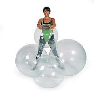 Balle de Yoga Résistante Ballon Gymnastique Fitness Diamètre 25cm Rose