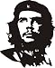 DelhiTraderss Che Guevara Hood, Bumper, Sides, Windows Car Sticker (Black) RS.99.00