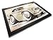 Produktbild Koolart Cartoon Roger Moore The Saint Klassisches Tv Show Auto A3 Holz Gerahmt Bild