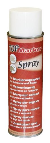 Viehzeichenspray 500 ml, rot, Top Marker