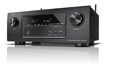 Denon Ampli-tuner Home Cinema Denon AVR-X3300W Noir 3D Ready 7.2 AirPlay avec 8 entrées HDMI 4K Ultra HD, HDCP 2.2, HDR, Wi-Fi, Bluetooth, Dolby Atmos et DTS:X