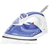 AEG Dampfb&uuml;geleisen Perfect DB 1350-2 (2100 Watt, 75 g Dampfsto&szlig;, 0-30 g variabler Dampf, kratzfeste Inox Edelstahlsohle, Anti-Kalk-System) Blau/Wei&szlig;
