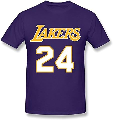 Sluggish min L.A. Lakers T Shirt For Mens O-Neck Red