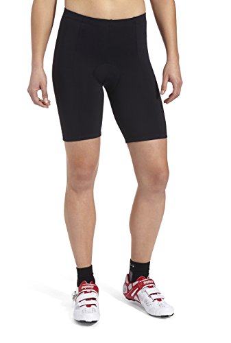 GONSO Radhose Mona V2 aus 90% PA 10% EL für Damen, gepolsterte Fahrradhose/ Bermuda/ Shorts mit Bundgummi, formbeständig, Innentasche - 3