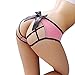 Produktbild MEIbax Clearance unterwäsche frauen tanga bragas sexy höschen tanga spitzen wort hose damen; (freie Größe, Rosa)