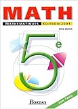 Image de Maths, 5e. Manuel 2001