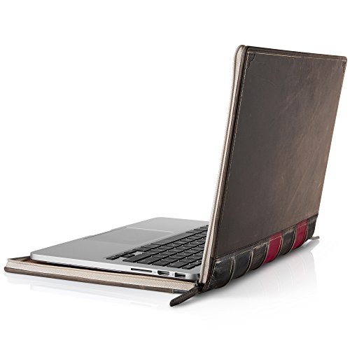 Twelve South Leder BookBook Schützhlülle (geeignet für MacBook Air 13/MacBook 13 Pro, nicht für MacBook 13 2016er Baureihe)