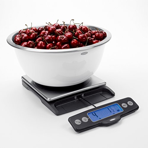 OXO Good Grips Lebensmittelwaage mit abziehbarer Anzeige für 5 kg - 6