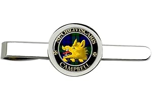 GIFTSHOP UK Campbell of Argyll Scottish Clan Tie Clip
