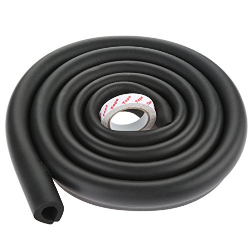 Preisvergleich Produktbild 1Pc Ecken Kantenschutz Sicherungspuffer Schutzkappen Schaumstoff Tischkantenschutz selbstklebend schwarz