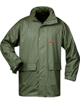 NORWAY PU Regen-Jacke mit Kapuze - oliv - Größe: M