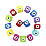 Estos troqueladores están especialmente diseñados para crear patrones en relieve con adornos en tarjetas de felicitación, sobres, libros de recuerdos, álbumes de recortes, papel de regalo y mucho más.También es perfecto para hacer manualidades con los niños.