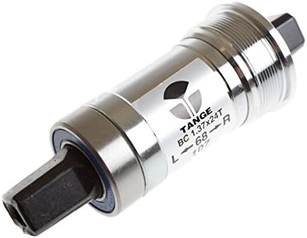 Tange Unisex English 68/107 Bottom Bracket, Silver