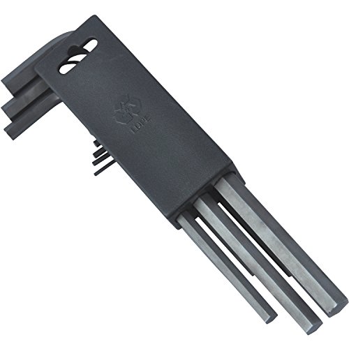 Viwanda Sechskantschlüssel, Winkelschlüsselsatz für Innensechskant-Schrauben, Set 9-teilig 1.5 mm – 10 mm DIN 911 - 4