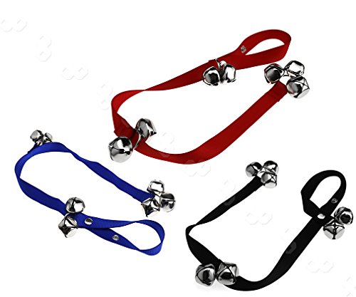 Dog-Potty-Training-Door-Bells-House-Toilet-training-Puppy-Doorbells-Blue-Red