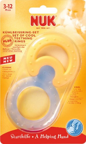 Preisvergleich Produktbild NUK Kühl-Beißring-Set, 6Sets
