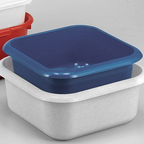 Spuel- und Allzweckschuessel (Kunststoff * Sortierte Farben * Eckig * L x B x H: 34 x 34 x 14 cm, )