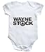 HippoWarehouse Waynestock baby vest boys girls