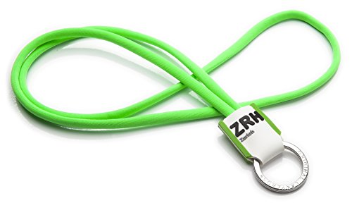 Preisvergleich Produktbild Original Lanyards FREQUENT FLYER ZRH Zürich Schlüsselanhänger Unisex Erwachsene, Grün