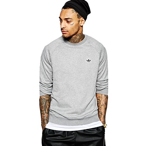Preisvergleich Produktbild Adidas Pe Crewneck Pullover Grau
