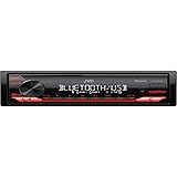 Radio para Coche con Bluetooth - Autoradio con USB, AUX, 4 x 50W de Potencia, Manos Libres y Teclas Retroiluminadas | Reprodu