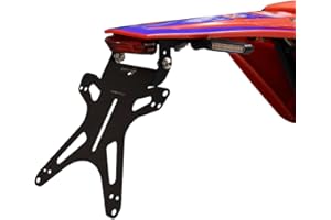 VERSTELLBARER SPORT KENNZEICHENHALTER kompatibel mit BETA MOTARD/ENDURO RR 125 (4T) 2021-2025 | SEPTAR