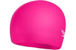 Speedo Junior Plain Moulded Silicone Swimming Cap