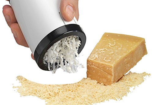 KÄSEMÜHLE Gourmet: Parmesanmühle und Parmesanreibe, Küchenhelfer manuelle Käsereibe, Käseschneider Maschine für Weichkäse und Parmesan ohne Behälter, Käsemaschine Handmühle, Parmesanschneider - 5