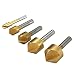 Produktbild OUTERDO 5 tlg HSS Kegelsenker Senker Senkbohrer Versenker Set Holz Metall 6-19mm 90° K67