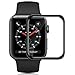 Produktbild WARMYEE Apple Watch Series 4 Schutzfolie, 3D Curved Panzerglas Volle Abdeckung 9H Härte Super Langlebig,Anti-Öl,Blasenfrei Panzerglasfolie Displayschutzfolie für Apple Watch Series 4 40mm