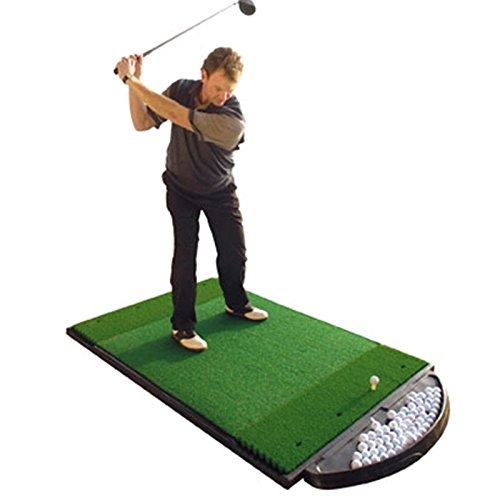 Preisvergleich Produktbild Fiberbuilt 4 'x6' Dual Seite Golf Hitting Matte