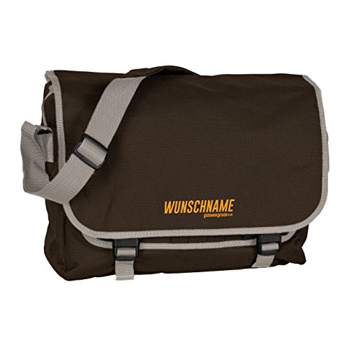 Preisvergleich Produktbild Goodman Design ::: Schultertasche mit Wunschnamen ::: für Laptop