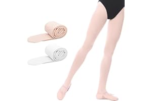 Bezioner Kinder Ballett Strumpfhose Tanzstrumpfhose mit Fuß für Kinder und Damen