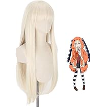 Topcosplay Anime Cosplay Perücke Kurz Blond – Hitzebeständig Bis 200°C, Inkl. Perückenkappe, Für Halloween & Karneval