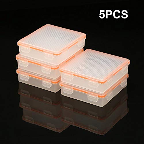 Preisvergleich Produktbild 5 stücke Soshine 4 Cell 18650 Batterie Wasserdichte Aufbewahrungskoffer 18650 Transparente Batteriehalter Box Hartplastik Schutzhülle